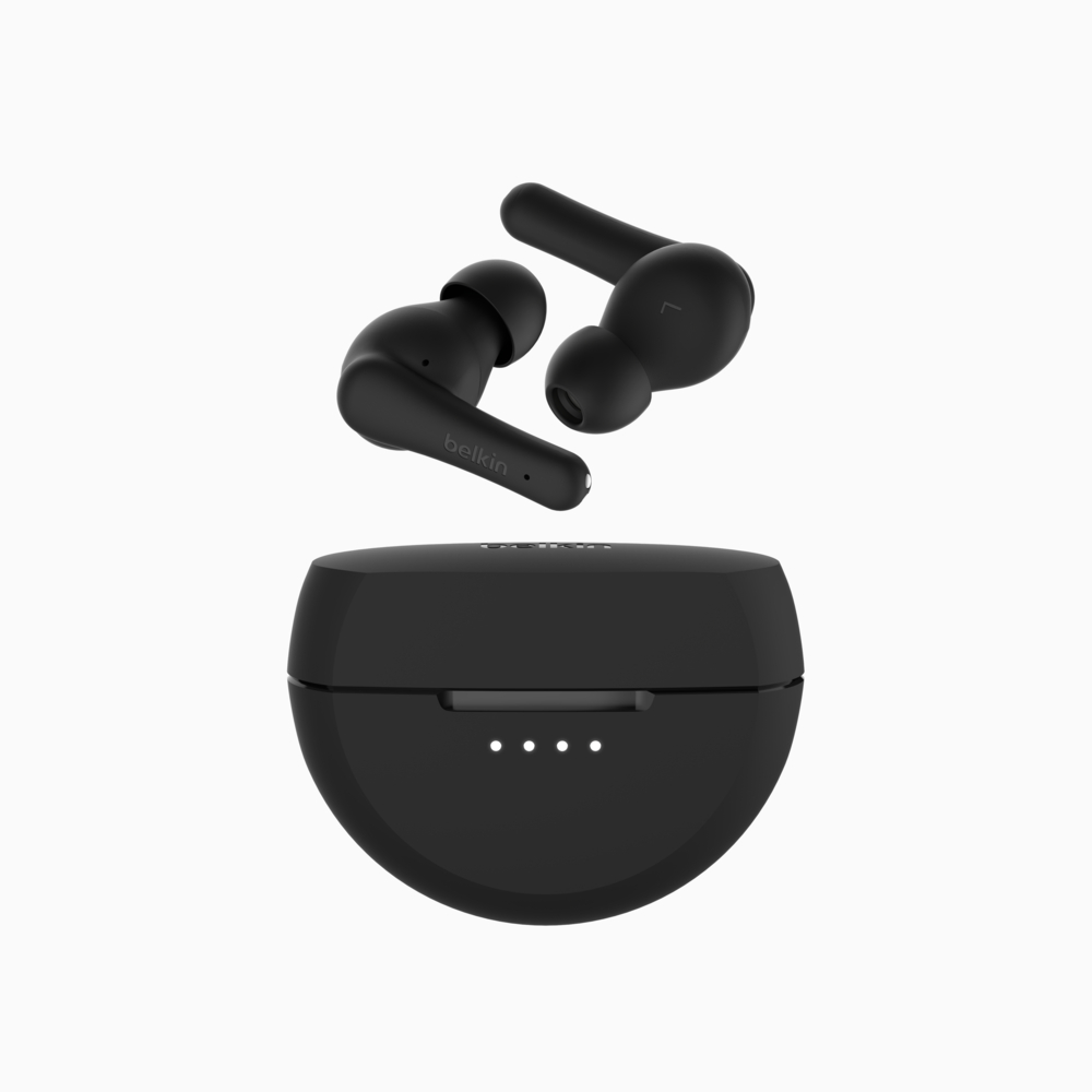 Web Gallery Graphic BELKIN AUC012BTBK SOUNDFORM RHYTHM Earbuds BLACK - Image 1