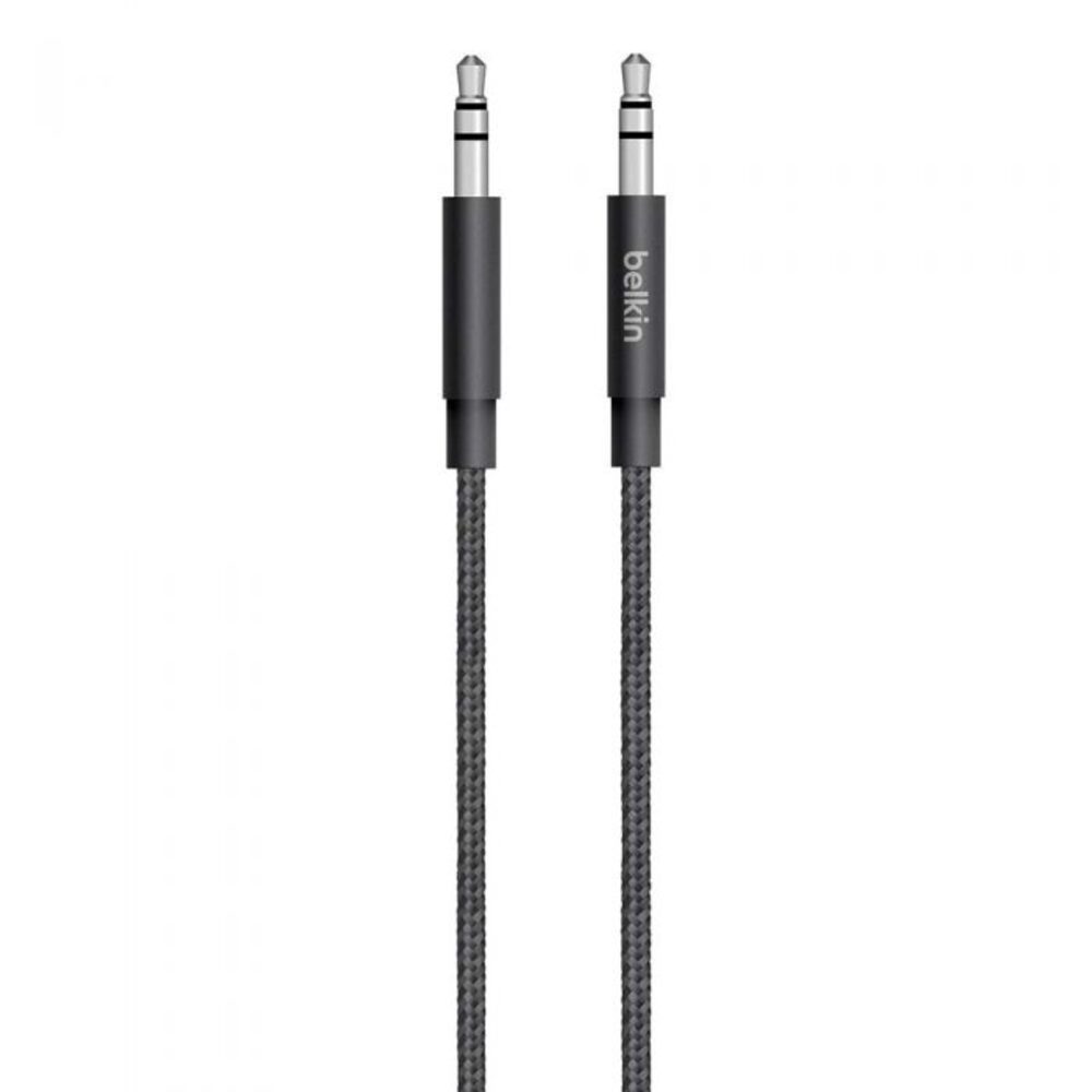 AV10164bt04-BLK_1-4.jpeg BELKIN AV10164BT04-BLK CABLE,PREMIUM,3.5MM AUDIO,BRAIDED,1.2M ,BLACK - Image 1
