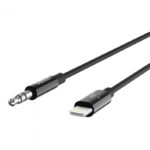 BELKIN AV10172BT03-BLK LIGHTNING TO 3.5MM CABLE 0.9M BLACK - Image 2