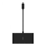 BELKIN AVC004BTBK HUB, USB-C TO GBE, HDMI, VGA, USB-A,100W PD,BLK - Image 3