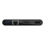 BELKIN AVC004BTBK HUB, USB-C TO GBE, HDMI, VGA, USB-A,100W PD,BLK - Image 5