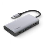 BELKIN AVC006BTSGY MULTIPORT HUB, USB-C 4-IN-1 - Image 2