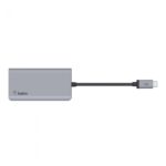 BELKIN AVC006BTSGY MULTIPORT HUB, USB-C 4-IN-1 - Image 6