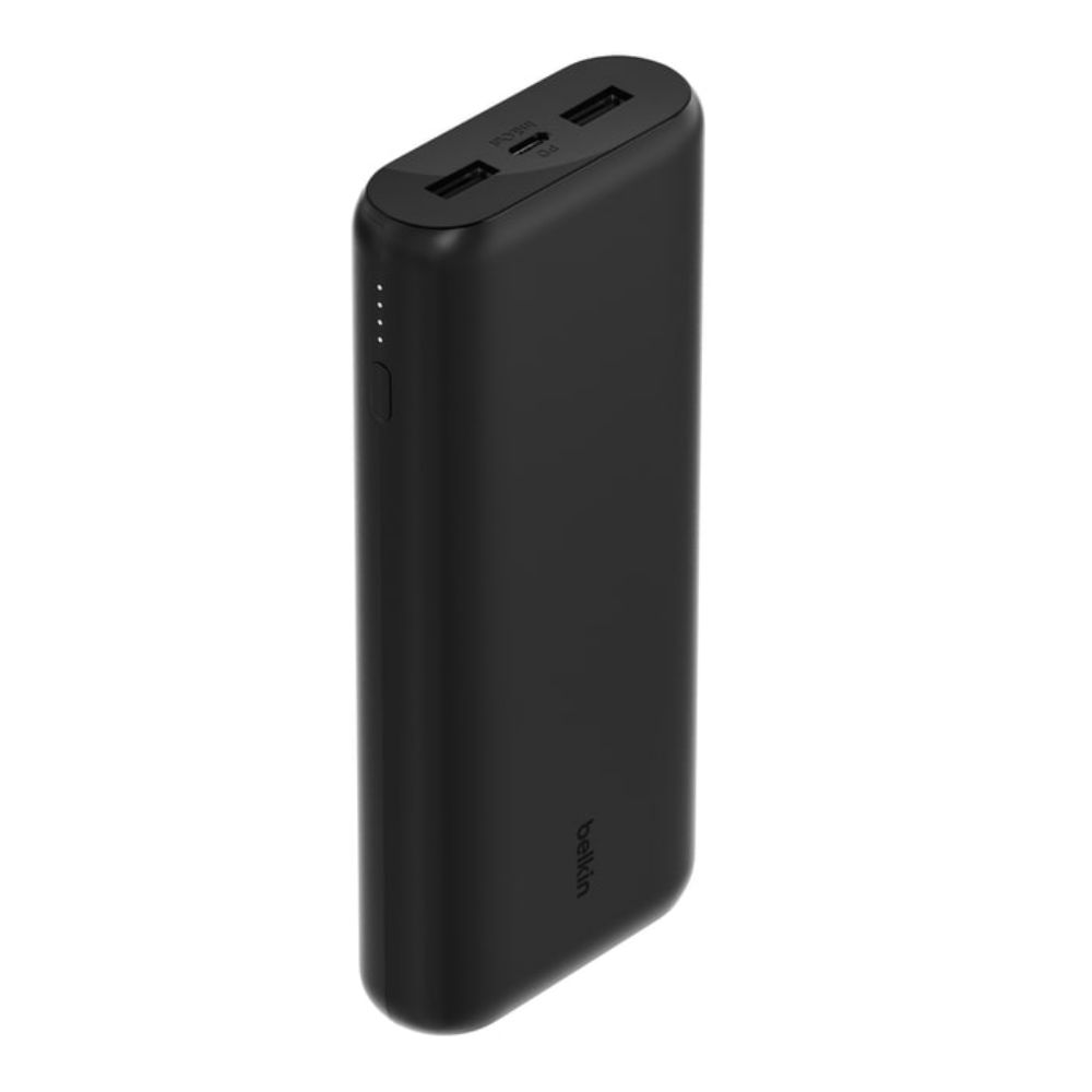 BPB014BTBK_1-1.jpg BELKIN BPB014BTBK 20K COMPACT POWER BANK, USB-C & USB-A PD 20W, BLACK - Image 1