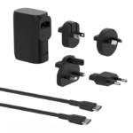 BELKIN BPZ003BT1MBK-B6 HYBRID AC POWER BANK 5K PD 25W WITH US UK EU AU SOCKETS &AMP; C-C CABLE