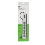 BELKIN BSV603VF2M-V2 SURGE, 6 SOCKETS, 650J, 2M, UPDATED VERSION2