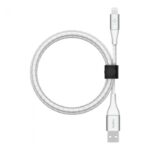 BELKIN CAA002BT2MWH LIGHTNING TO USB-A CABLE_BRAIDED, 2M, WHITE - Image 6