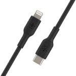 BELKIN CAA003BT1MBK LIGHTNING TO USB-C CABLE, 1M, BLACK - Image 4