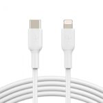 BELKIN CAA003BT1MWH LIGHTNING TO USB-C CABLE, 1M, WHITE