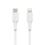 BELKIN CAA003BT1MWH LIGHTNING TO USB-C CABLE, 1M, WHITE - Image 2