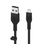 BELKIN CAA008BT1MBK BOOST CHARGE™  USB-A TO LTG_SILICONE, 1M, BLACK - Image 6