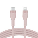 BELKIN CAA009BT1MPK BOOST CHARGE™  USB-C TO LTG_SILICONE, 1M,  PINK - Image 2