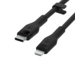 BELKIN CAA009BT2MBK BOOST CHARGE™  USB-C TO LTG_SILICONE, 2M, BLACK