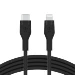 BELKIN CAA009BT2MBK BOOST CHARGE™  USB-C TO LTG_SILICONE, 2M, BLACK - Image 2