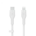BELKIN CAA009BT2MWH BOOST CHARGE™  USB-C TO LTG_SILICONE, 2M,  WHITE
