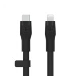 BELKIN CAA009BT3MBK BOOST CHARGE™  USB-C TO LTG_SILICONE, 3M, BLACK