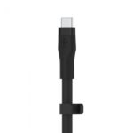 BELKIN CAA009BT3MBK BOOST CHARGE™  USB-C TO LTG_SILICONE, 3M, BLACK - Image 3