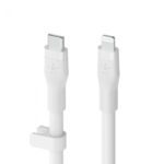 BELKIN CAA009BT3MWH BOOST CHARGE™  USB-C TO LTG_SILICONE, 3M,  WHITE - Image 5