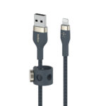 BELKIN CAA010BT1MBL BOOST CHARGE™  USB-A TO LTG_BRAIDED SILICONE, 1M, BLUE