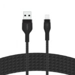 BELKIN CAA010BT3MBK BOOST CHARGE™  USB-A TO LTG_BRAIDED SILICONE, 3M, BLACK - Image 5