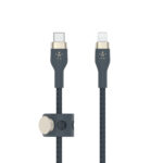 BELKIN CAA011BT1MBL BOOST CHARGE™  USB-C TO LTG_BRAIDED SILICONE, 1M, BLUE