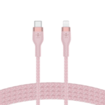 BELKIN CAA011BT2MPK BOOST CHARGE™  USB-C TO LTG_BRAIDED SILICONE, 2M, PINK - Image 2