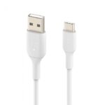 BELKIN CAB001BT1MWH USB-A TO USB-C CABLE, 1M, WHITE - Image 2