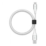 BELKIN CAB002BT3MWH USB-A TO USB-C CABLE_BRAIDED, 3M, WHITE - Image 3