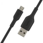 BELKIN CAB005BT1MBK MICRO-USB TO USB-A CABLE, 1M, BLACK - Image 4