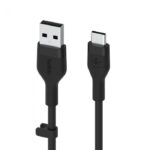 BELKIN CAB008BT2MBK BOOST CHARGE™  USB-A TO USB-C_SILICONE, 2M, BLACK - Image 2
