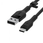 BELKIN CAB008BT2MBK BOOST CHARGE™  USB-A TO USB-C_SILICONE, 2M, BLACK - Image 5