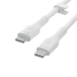 BELKIN CAB009BT2MWH BOOST CHARGE™  USB-C TO USB-C 2.0_SILICONE, 2M, WHITE