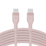 BELKIN CAB009BT3MPK BOOST CHARGE™  USB-C TO USB-C 2.0_SILICONE, 3M, PINK - Image 2