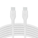 BELKIN CAB009BT3MWH BOOST CHARGE™  USB-C TO USB-C 2.0_SILICONE, 3M, WHITE - Image 2