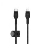 BELKIN CAB011BT2MBK BOOST CHARGE™  USB-C TO USB-C 2.0_BRAIDED SILICONE, 2M, BLACK
