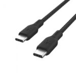 BELKIN CAB014BT3MBK BOOST CHARGE™  USB-C TO USB-C 2.0_BRAIDED SILICONE, 3M, BLACK  100W - Image 6