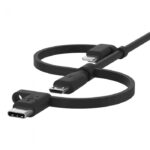 BELKIN CAC001BT1MBK UNIVERSAL CHARGING CABLE (LIGHTNING/MICRO-USB/USB-C TO USB-A), 1M, BLACK - Image 5