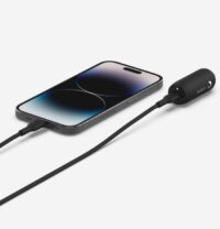 BELKIN CCA004BT1MBK-B5 30W USB-C PD CAR CHARGER WITH PPS W/PVC,C-LTG, 1M BLK