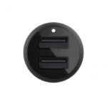 BELKIN CCE001BT1MBK DUAL USB-A CAR CHARGER W/ 1M PVC A-C, 24W, BLK - Image 4