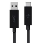 BELKIN F2CU029BT1M-BLK CABLE,USB 3.1,TYPE C-USB A,10GBPS,3A,1M,BLACK