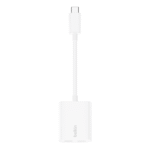 BELKIN F7U081BTWH DUAL USB-C CHARGE ADAPTER, WHITE - Image 2