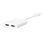 BELKIN F7U081BTWH DUAL USB-C CHARGE ADAPTER, WHITE - Image 3