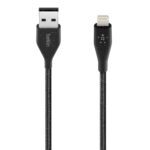 BELKIN F8J236BT10-BLK DURATEK™ PLUS CABLE,2.4A,LIGHTNING,3M,BLACK
