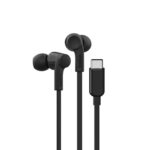 BELKIN G3H0002HQBKV2 USB-C® WIRED EARBUDS WITH ADJUSTABLE VOLUME LIMITER, BLACK