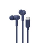 BELKIN G3H0002HQBLV2 USB-C® WIRED EARBUDS WITH ADJUSTABLE VOLUME LIMITER, BLUE