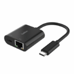 BELKIN INC019BTBK USB-C TO ETHERNET ADAPTER, 100W PD - Image 2