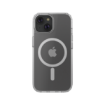 BELKIN MSA019BTCL SHEERFORCE MAGNETIC ANTI-MICROBIAL PROTECTIVE CASE FOR IPHONE 15 - CLEAR
