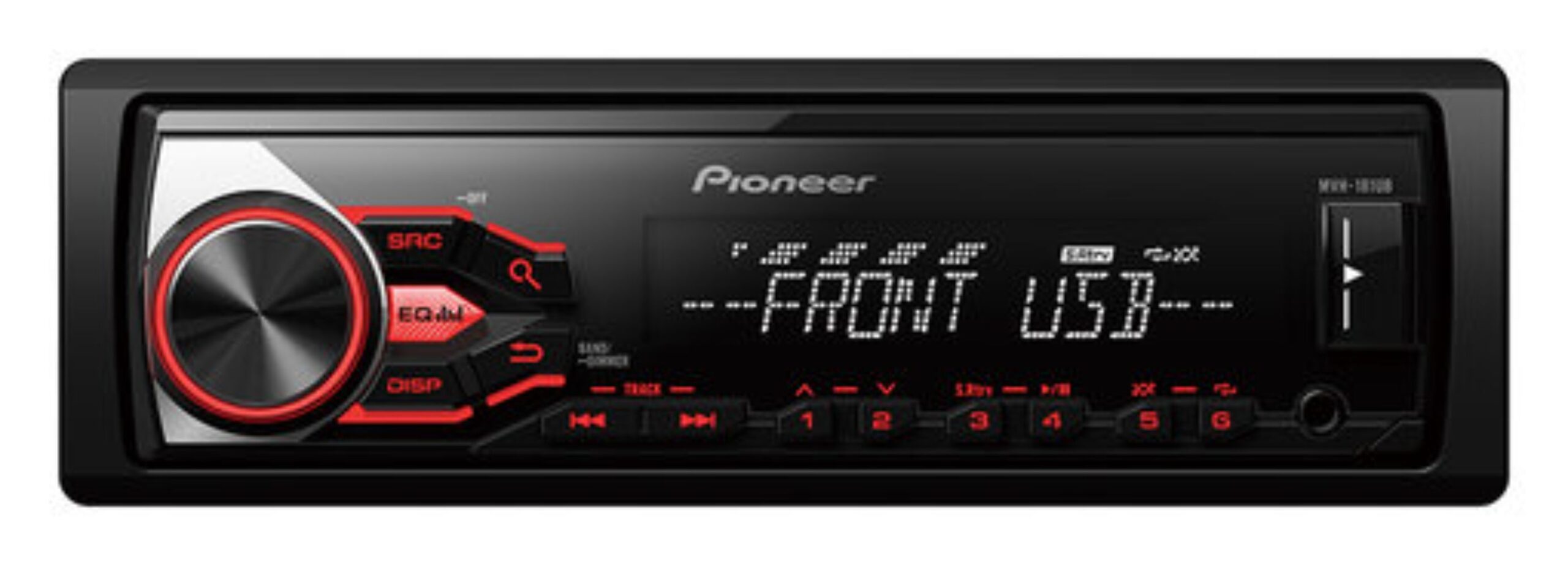 MVH-181UB_1-2.jpg PIONEER MVH-181UB HEADUNIT 1-DIN RDS TUNER, USB AND AUX-IN. SUPPORTS ANDROID MEDIA ACCESS AND FLAC - Image 1