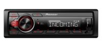 PIONEER MVH-330DAB HEADUNIT 1-DIN RADIO USB/DAB RED