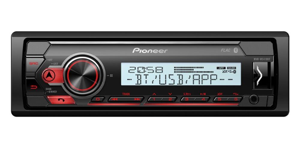 MVH-MS410BT_1-2.jpg PIONEER MVH-MS410BT HEADUNIT MARINE R/USB/BT - Image 1